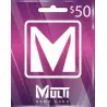 Multi Game Card $50