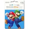 گیفت کارت نینتندو ای شاپ 15 یورو Nintendo e-shop Gift Cards