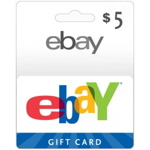 گیفت کارت فروشگاه ایبای 5 دلاری Ebay Gift Cards