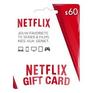 Netflix Gift Card $60