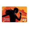 گیفت کارت اپل آیتیونز/آیتونز 25 دلاری آمریکا