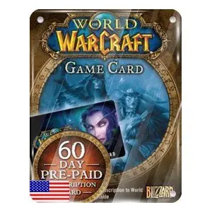 گیفت کارت وارکرفت بتل نت 60 روزه World Of Warcraft 30 Days us