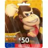 گیفت کارت نینتندو ای شاپ 50 یورو Nintendo e-shop Gift Cards