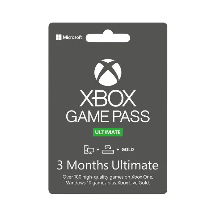 xbox game pass ultimate 3 month 1 dollar