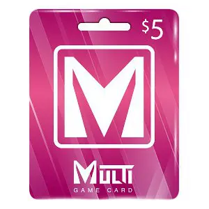 Multi Game Card $5