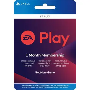 گیفت کارت EA play/Access یک ماهه فقط برای PS4