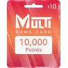 Multi Game Card $10