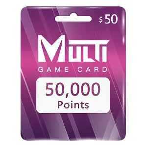 Multi Game Card $50