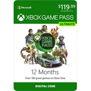 اشتراک 12 ماهه Xbox Game Pass Ultimate - 12 Month 