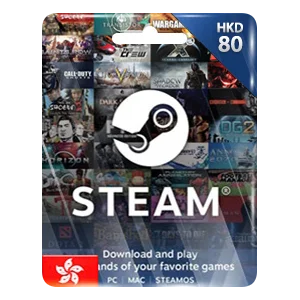 Steam 80HKD ≈ $10
