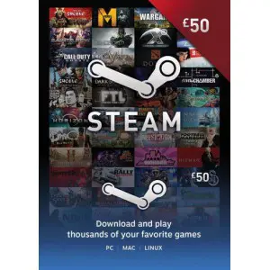 Steam Wallet £50 UK�tegory%