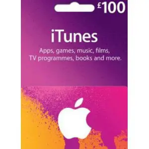 گیفت کارت اپل آیتیونز/آیتونز 100 پوندی انگلستان