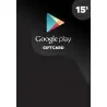 گیفت کارت 15 دلاری گوگل پلی استور Google Play $15 Gift Card