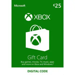 Microsoft €25 Gift-Card 