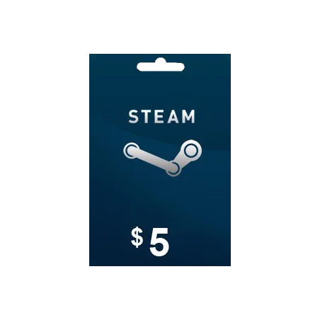 گیفت کارت استیم والت 5 دلاری Steam Wallet Gift Cards