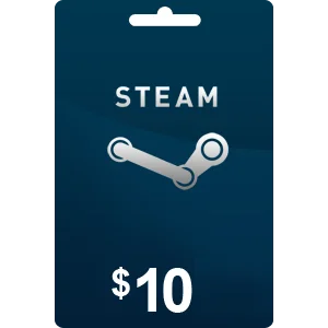 گیفت کارت استیم والت 10 دلاری Steam Wallet Gift Cards