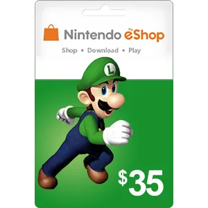 گیفت کارت 35 دلاری نینتندو eShop