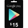 گیفت کارت 15 دلاری گوگل پلی استور Google Play $15 Gift Card